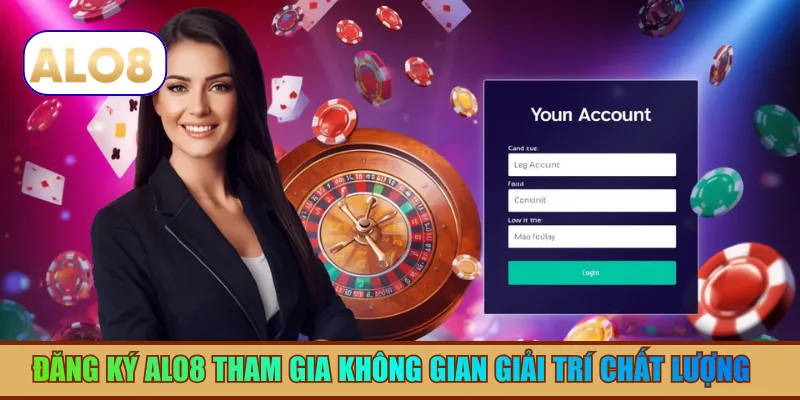 Đăng ký ALO8 tham gia không gian giải trí chất lượng